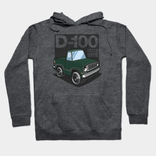 D100 - 1976 (Dark Green Iridescent) Hoodie